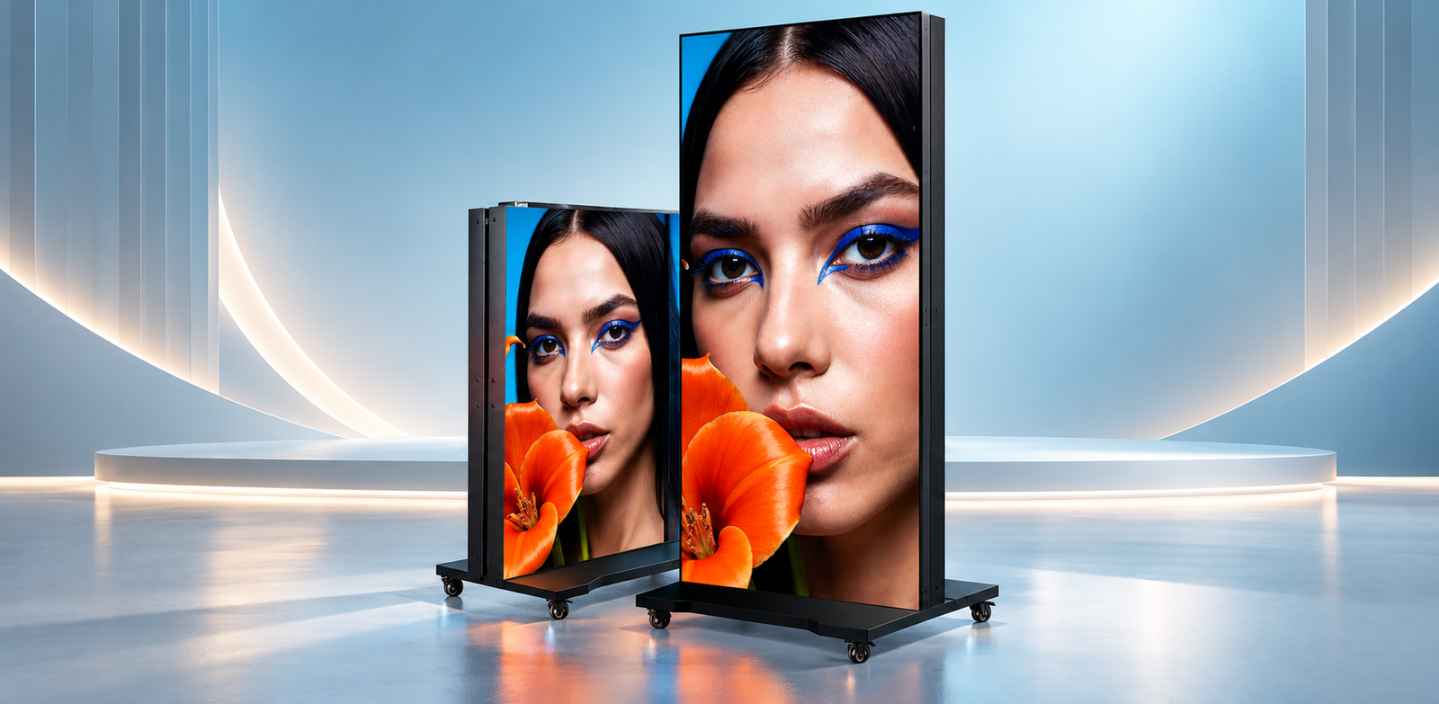 LED advertising screen in Dubai